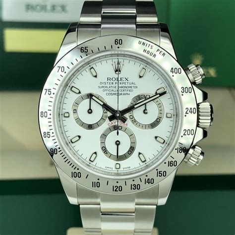 rolex daytone white dial